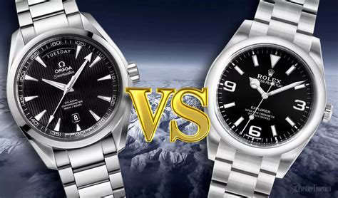 omega speedmaster vs aqua terra.